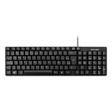 Teclado Multilaser Tc193 Qwerty Português Brasil Cor Preto