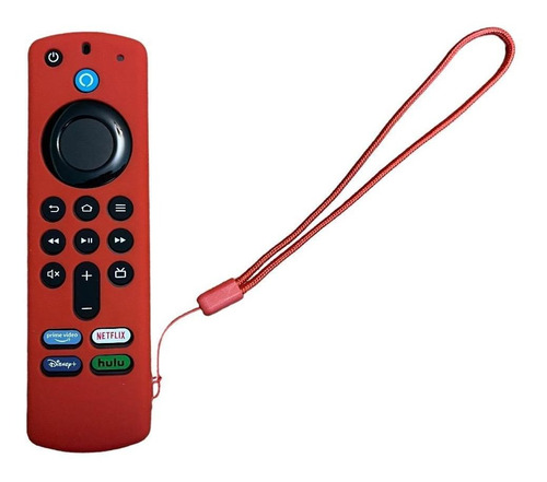 Funda Compatible Con Fire Tv Stick 3rd Gen Rojo