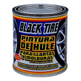 Black Tire Pintura Para Llantas Y Molduras Base Agua 500 Ml