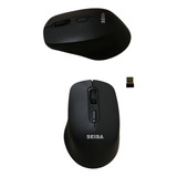 Mouse Preto Sem Fio Escritório E Homeoffice Moderno