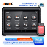 Scanner Automotivo Profissional Ancel X6 Com Em Português