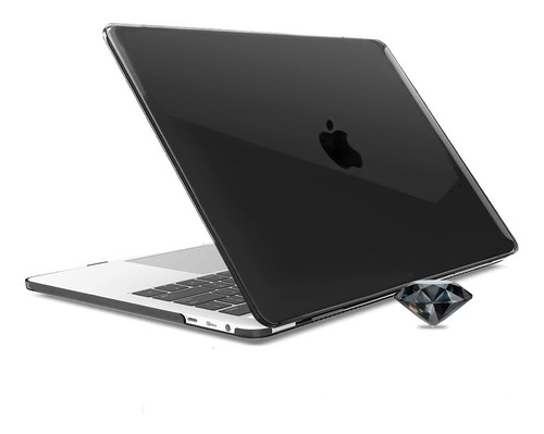 Capa Case Macbook Air 13 A1466 2010 Ate 2017 - Black Diamond