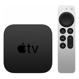  Apple Tv 4k A2169 2.ª Generación 2021 De Voz 4k 32gb Negro