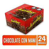Chocolatina Jumbo Maní Plegadiza X 24 - - kg a $62