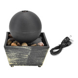 Fonte De Mesa Led 3v Usb Indoor Ball Light And Stone