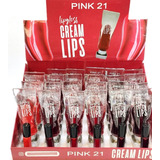 Brillo Lipgloss Cream Lips Pink 21 Lip Tint Set 24 Unidades