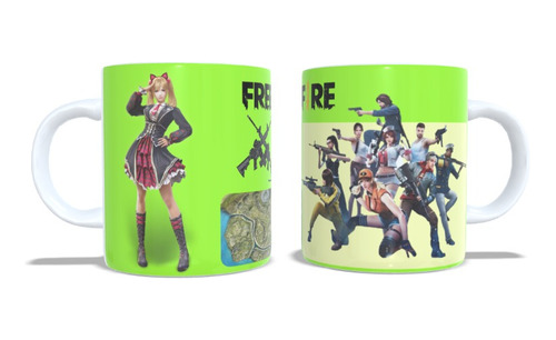 Caneca Personalizada Free Fire M7 Porcelana Xícara 