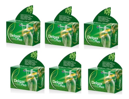 Pastillas Para Adelgazar Quema Grasa Calorias Delgax Plus X6