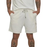 Shorts Masculino Modelo Moletim Cargo Linha Premium 