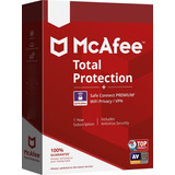 Antivirus Mcafee® Total Protection 10 Dispositivos 1 Año