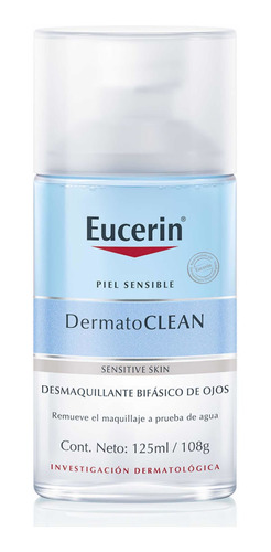 Eucerindermatoclean Desmaquillante Bifásico De Ojos 125ml