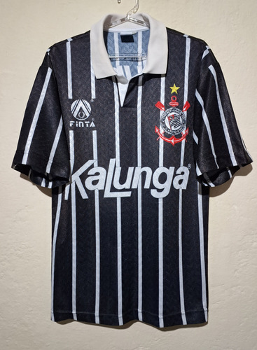 1993-2 (m) Camisa Corinthians Kalunga 10 Neto
