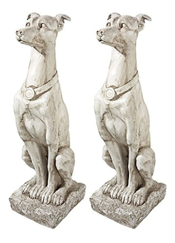 Estatua De Resina Y Plástico Diseño De Perro. Design Toscano