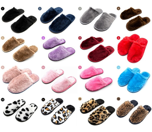 Pantufa Adulto Feminina Masculina Fechada Com Forro Interno