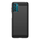 Funda Tpu Para Motorola G42 Carbono Anti Golpes