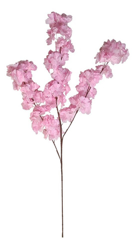Galho De Cerejeira Flor Artificial Enfeite Para Decoração