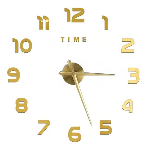 Reloj De Pared Grande De Diseño Moderno 2023, 3d, Bricolaje,