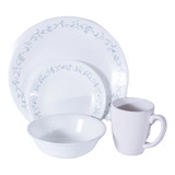 Vajilla Corelle 4 Puestos 16 Piezas Varios Diseños 