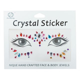 Face Sticker Diamantes Cara Y Cuerpo Color Nº3