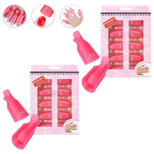 2 Pack Pinzas Para Remover Esmalte Gel Acrigel Uñas