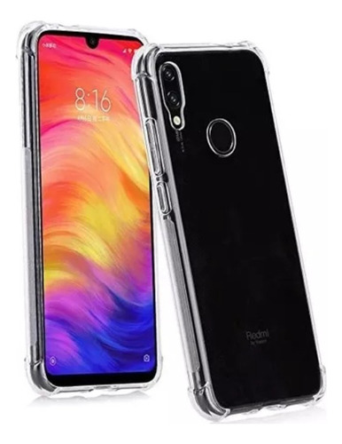 Funda Celular Transparente Antigolpe Para Redmi Note 7