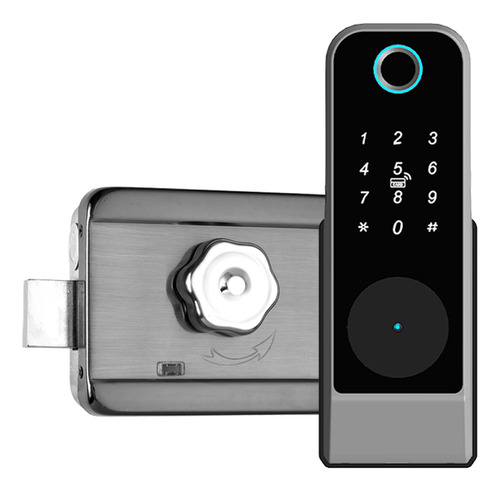 Cerradura Electrónica Smart Lock Wafu Prompt Remote Voice