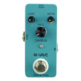 Pedal De Guitarra M-vave Chorus Cuvave