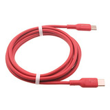 Cable Usb-c A Type-c Rojo De 6ft Compatible Con Amazon Kindl