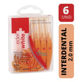 Escova Interdental Laranja  (edel White)