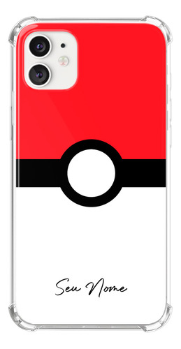 Capa Capinha Com Nome Personalizada Pokemon Pokebola