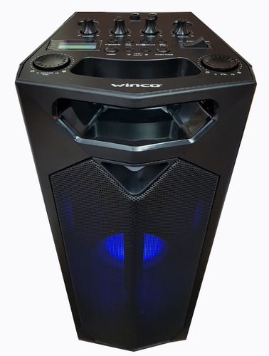 Parlante 3000w Portatil Bateria Y 220v Bluetooth + Microfono Inalambrico Karaoke Luces Led Control Remoto Usb + Sonido