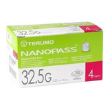 Agujas Insulina Terumo Nanopass 32,5g X 4mm 100un