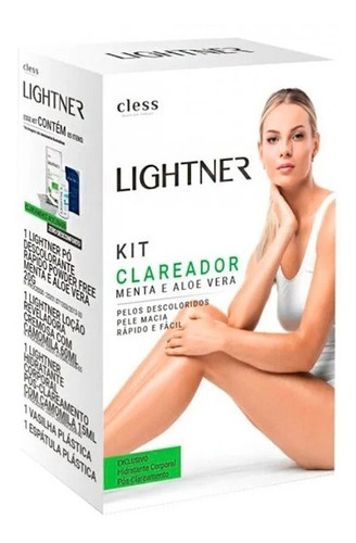  Kit Descolorante E Clareador Pelos Banho De Lua Lightner