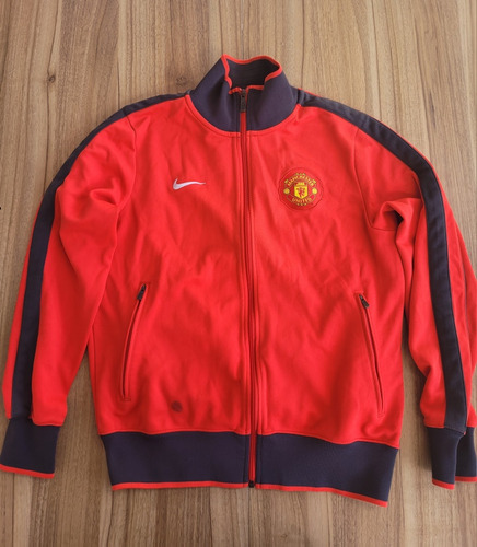 Jaqueta Manchester United Masculina Hino N98 Camisa 2010