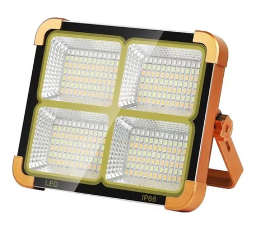 Reflector Lampara Led Portátil Solar Exterior  Recargable