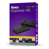 Roku Express 3940br 4k Uhd Hdr Streaming Com Controle Remoto