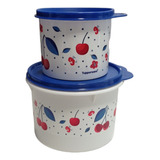 Tupperware Set De 2 Recipientes Refri Redondos 