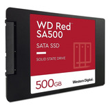 Ssd 500gb Disco Sólido Interno Western Digital Wds500g1r0a Cor Vermelho