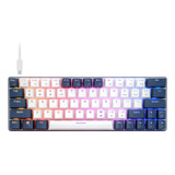 Teclado Mecánico 60% Gamer Huo Ji Cq087 Hot Swap Rgb