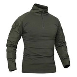 Camisa De Combate Tático Militar Masculina