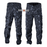 Pantalón Cargo Táctico Intexpa Camo Gris Ripstopantidesgarro