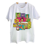 Remeras Estampadas Dtg Full Hd Los Picapiedra Comics Anime