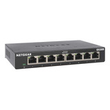Conmutador No Administrado Ethernet De 8 Puertos Netgear (gs
