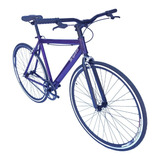 Bicicleta  Urbana/fixed  Rin 700 Manubrio Recto - Morado
