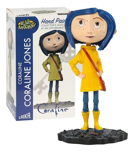 Brinquedos Bonecos Coraline Jones Head Knocker Bobble Head M