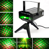Laser Canhão Projetor Luz Led Holográfico Strobo Para Balada