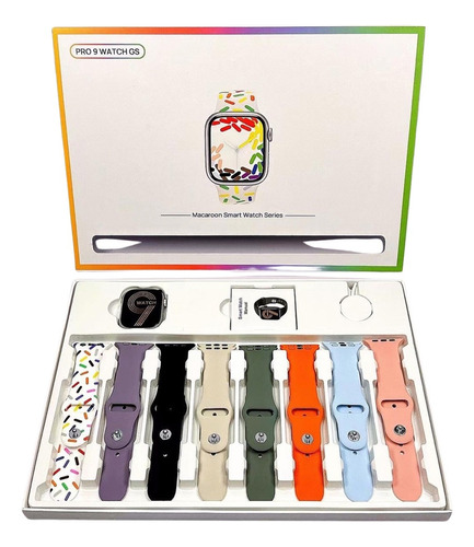 Reloj Smartwatch Inteligente Watch Pack 8 Mallas Inalámbrico