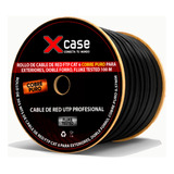 305 M Cable Red Ftp Xcase Cobre Puro Cat 6a Uso Exterior