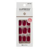 Kiss Impress Unhas Autocolantes Easy Breezy Curto