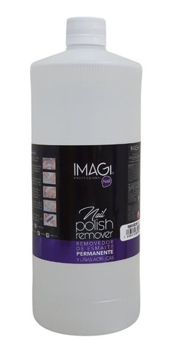 Imagi Nail Quita Esmalte Permanente Remover Manicura 1litro